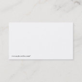 Carte De Visite Ouvrez les horizons (Dos)