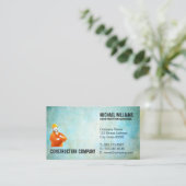 Carte De Visite Ouvrier du bâtiment (Debout devant)