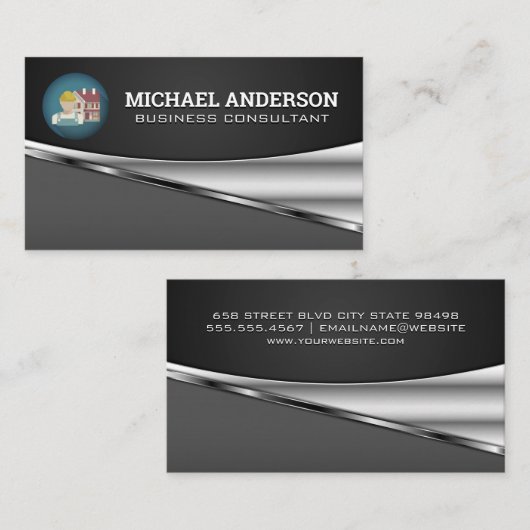 Carte De Visite Ouvrier du bâtiment (Devant / Derrière)