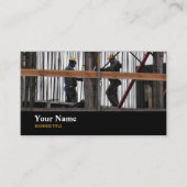 Carte de visite ouvrier du bâtiment (Devant)