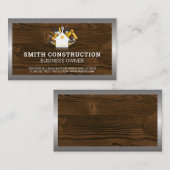 Carte De Visite Ouvrier du bâtiment | Accueil Outils de réparation (Devant / Derrière)