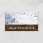 Carte De Visite Ouvrier du bâtiment | Bois | Outils (Dos)