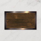 Carte De Visite Ouvrier du bâtiment | Logo de réparation à domicil (Dos)