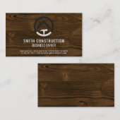 Carte De Visite Ouvrier du bâtiment | Logo des outils de réparatio (Devant / Derrière)