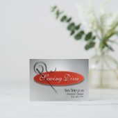 Carte De Visite Ouvrière couturière "de couture de diva" -, (Debout devant)