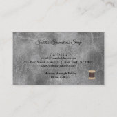 Carte De Visite Ouvrière couturière vintage (Dos)