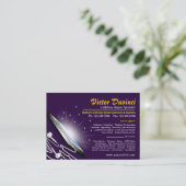 Carte De Visite Ouvrir de Smartphone/carte de (Debout devant)