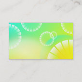 Carte De Visite Oval - Abstrait 01 (Dos)