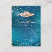 Carte De Visite OVNI dans la galaxie artistique (Devant)