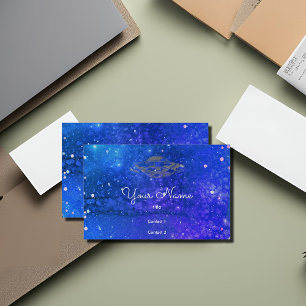 Carte De Visite OVNI dans la galaxie artistique no2