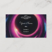 Carte De Visite OVNI dans le trou noir (Devant)