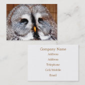 CARTE DE VISITE OWLS (Devant / Derrière)