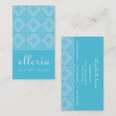 CARTE DE VISITE :: P5 orné de motifs (Devant / Derrière)