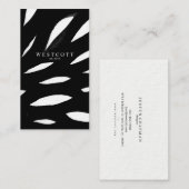 CARTE DE VISITE P L U M E (Devant / Derrière)