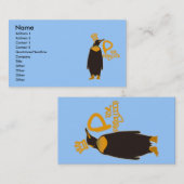 Carte De Visite P pour le pingouin (Devant / Derrière)