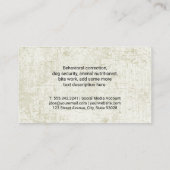 Carte De Visite Pack de chiens | Animal (Dos)