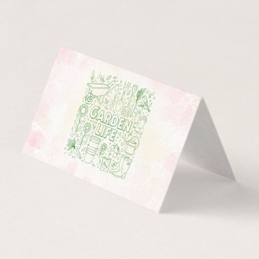 Carte De Visite Pack Jardin (Devant)