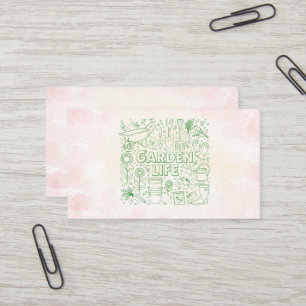 Carte De Visite Pack Jardin