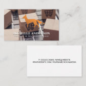 Carte De Visite Packages Fox Icon sur ordinateur portable (Devant / Derrière)