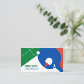 Carte De Visite Paddle Design, Club de tennis de table, Instructeu (Debout devant)