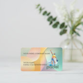 Carte de visite Padel - Style vibrant Padel 2 (Debout devant)