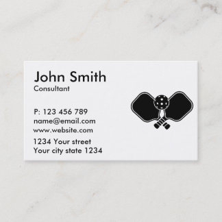 Carte De Visite Pagaie de basket