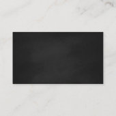 Carte De Visite Page carnet Enseignant en éducation (Dos)