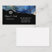 Carte de visite Pageant Crown Enk Swirl (Devant / Derrière)