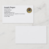 Carte De Visite païen simple (Devant / Derrière)