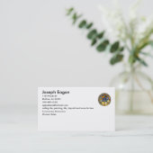 Carte De Visite païen simple (Debout devant)