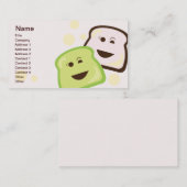 Carte De Visite Pain - Affaires (Devant / Derrière)
