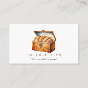 Carte De Visite Pain boulangerie Boulangerie Pain D'Or