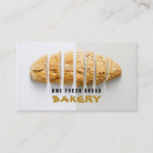 Carte De Visite Pain coupé, Boulangerie (Devant)
