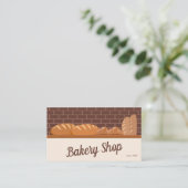 Carte De Visite Pain & Croissant - Boulangerie (Debout devant)