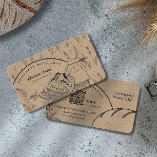 Carte De Visite Pain de campagne artisanal au levain fait main