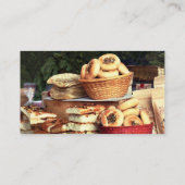 Carte De Visite Pains au marché fermier (Dos)