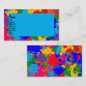 Carte De Visite Paint (Devant / Derrière)