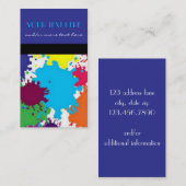 Carte De Visite Paint (Devant / Derrière)