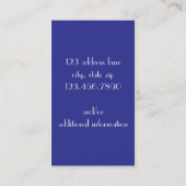 Carte De Visite Paint (Dos)