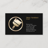Carte De Visite Paint Brush Icon Painter Business Card (Devant)