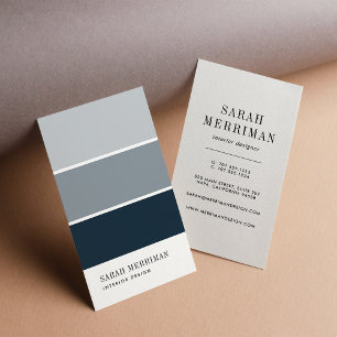 Carte De Visite Paint Chip   Concepteur de couleurs modifiables