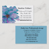 Carte De Visite Paint Me Gracie Grande Professionnelle (Devant / Derrière)