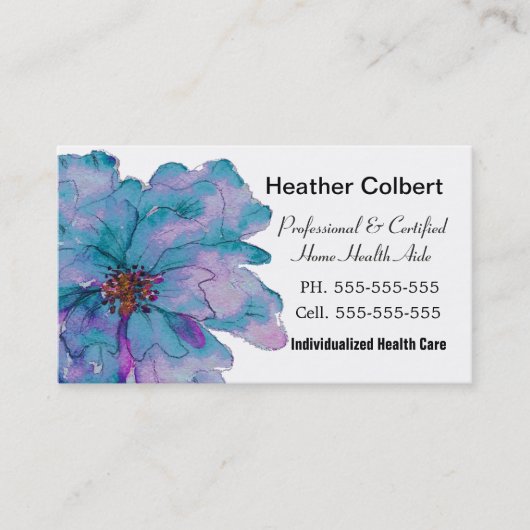 Carte De Visite Paint Me Gracie Grande Professionnelle (Devant)