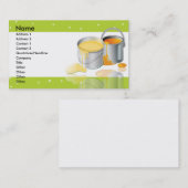 Carte De Visite Paint Tins (Devant / Derrière)