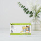 Carte De Visite Paint Tins (Debout devant)