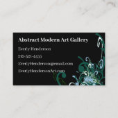 Carte De Visite Paint tourbillonnant détendu - Customisé (Devant)