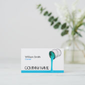 Carte De Visite Painter Business Card (Debout devant)