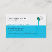 Carte De Visite Painter Business Card (Dos)