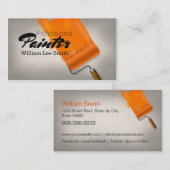 Carte De Visite Painter Business card (Devant / Derrière)