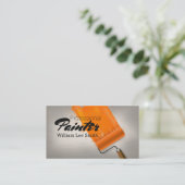 Carte De Visite Painter Business card (Debout devant)